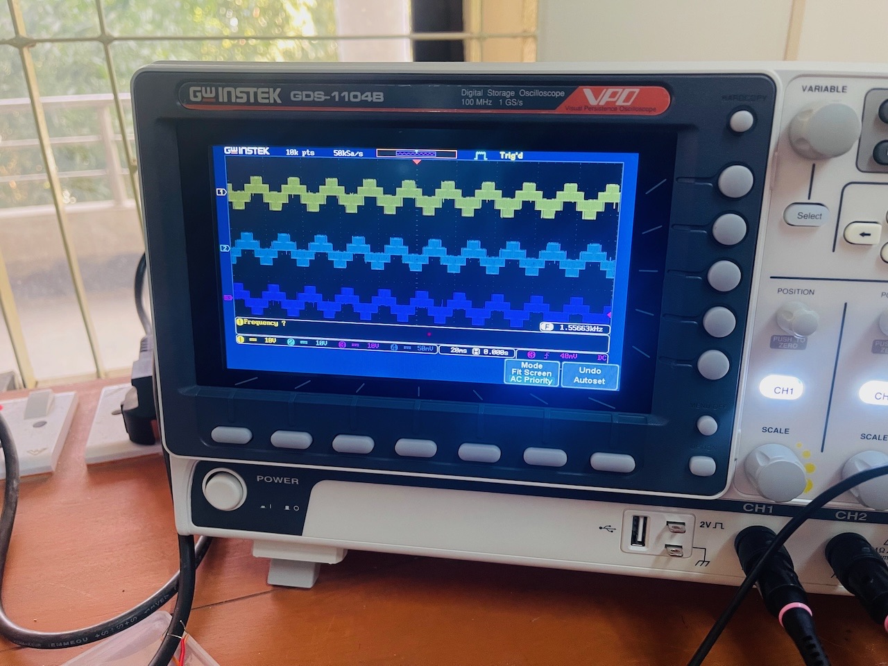 Waveforms - Three Phase Inverter